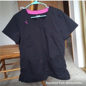 Black scrubs